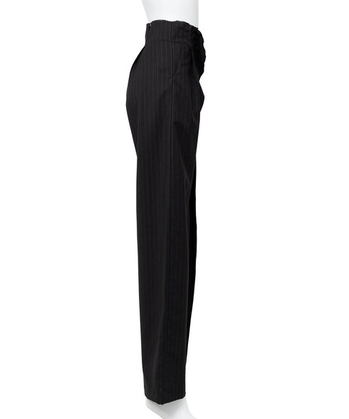 Glitter Stripe Straight Pants